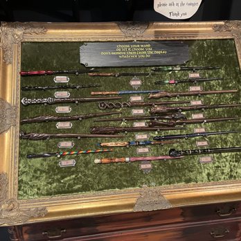 The Cloak And Wand - Magic wand display - Gift Shops Near Me - Mystic, Connecticut The Cloak And Wand - Magic wand display - Gift Shops Near Me - Mystic, Connecticut