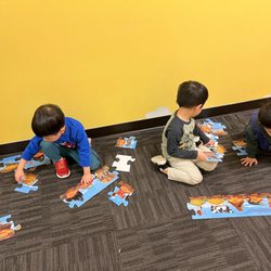 Happy Friends Preschool Of Pleasanton - Puzzles time