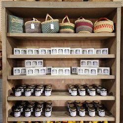 Get To-Gather Farm - Jams/Jellies and Ghana Baskets. I see the makings of gift baskets