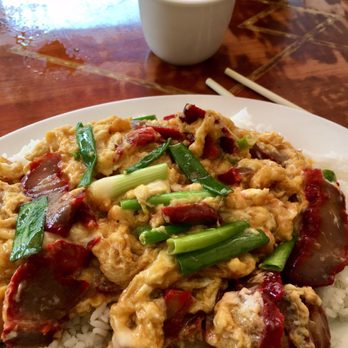 Hon Kee BBQ & Seafood - Scrambled eggs and barbecue pork - Barbeque Near Me - Chicago, Illinois Hon Kee BBQ & Seafood - Scrambled eggs and barbecue pork - Barbeque Near Me - Chicago, Illinois