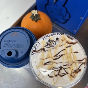 Dutch Bros Coffee - Hot sweater weather chai and a blended golden eagle picture perfect style!! - Juice Bars & Smoothies Near Me - Hermitage, Tennessee
