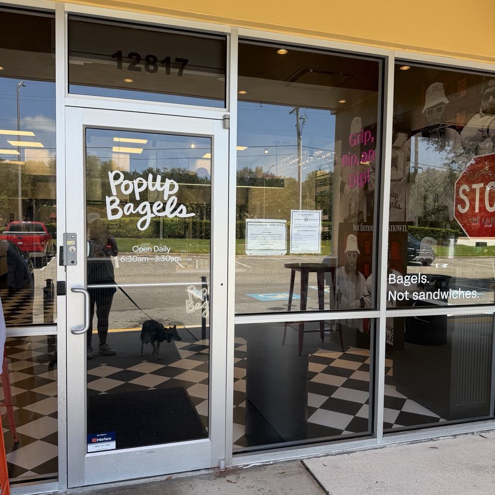 PopUp Bagels - Outside entrance - Bagels Near Me - Tampa, Florida PopUp Bagels - Outside entrance - Bagels Near Me - Tampa, Florida