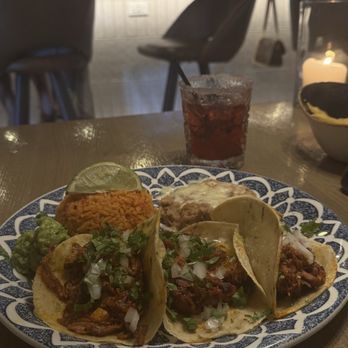 Caló Kitchen + Tequila - Pork and Pineapple Tacos - Cocktail Bars Near Me - Costa Mesa, California Caló Kitchen + Tequila - Pork and Pineapple Tacos - Cocktail Bars Near Me - Costa Mesa, California