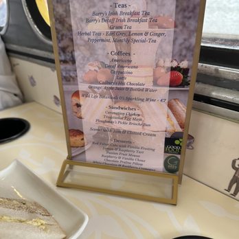 Vintage Tea Trips - Menu - Bus Tours Near Me - Dublin 8, D Vintage Tea Trips - Menu - Bus Tours Near Me - Dublin 8, D