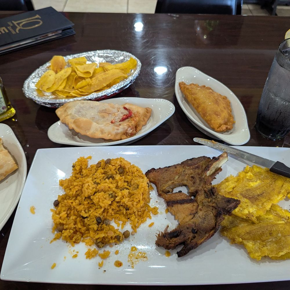 Latin Quarters - Pork chops, tostones and rice - Puerto Rican Near Me - Sarasota, Florida