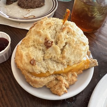 The Root Cafe - Sausage egg and cheese biscuit - Cafes Near Me - Little Rock, Arkansas The Root Cafe - Sausage egg and cheese biscuit - Cafes Near Me - Little Rock, Arkansas