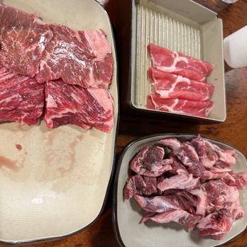 BBQ Chung Dam - Trash "prime" meats - Korean Near Me - Los Angeles, California