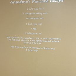 Mama's Pancake Recipe