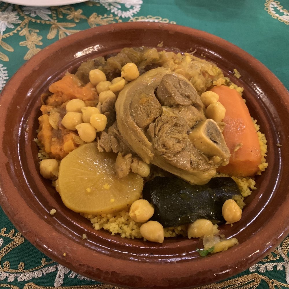 Aladino - The lamb in the lamb tagine was fall-off-the-bone and slightly sweet due to the raisins. - Moroccan Near Me - Madrid, M