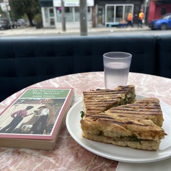 Dineen Outpost - Sandwich and free library book - Coffee & Tea Near Me - Toronto, Ontario Dineen Outpost - Sandwich and free library book - Coffee & Tea Near Me - Toronto, Ontario