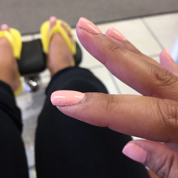 All About Nails & Spa - A few mess up but it works - Nail Salons Near Me - Orcutt, California
