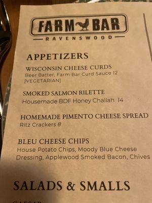 Menu photo 5 Farm Bar - Ravenswood Chicago, IL