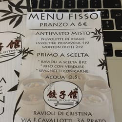 Ravioli di Cristina - Menù fisso per pranzo