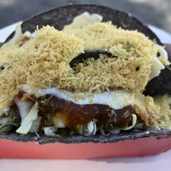 India Jones - Potato Taco Chaat - Indian Near Me - Los Angeles, California