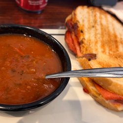 Corner Bakery Cafe - Rustic Italian with tomato soup