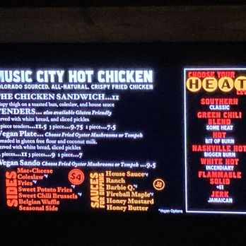 Music City Hot Chicken - Chicken Shop Near Me - Denver, Colorado Music City Hot Chicken - Chicken Shop Near Me - Denver, Colorado