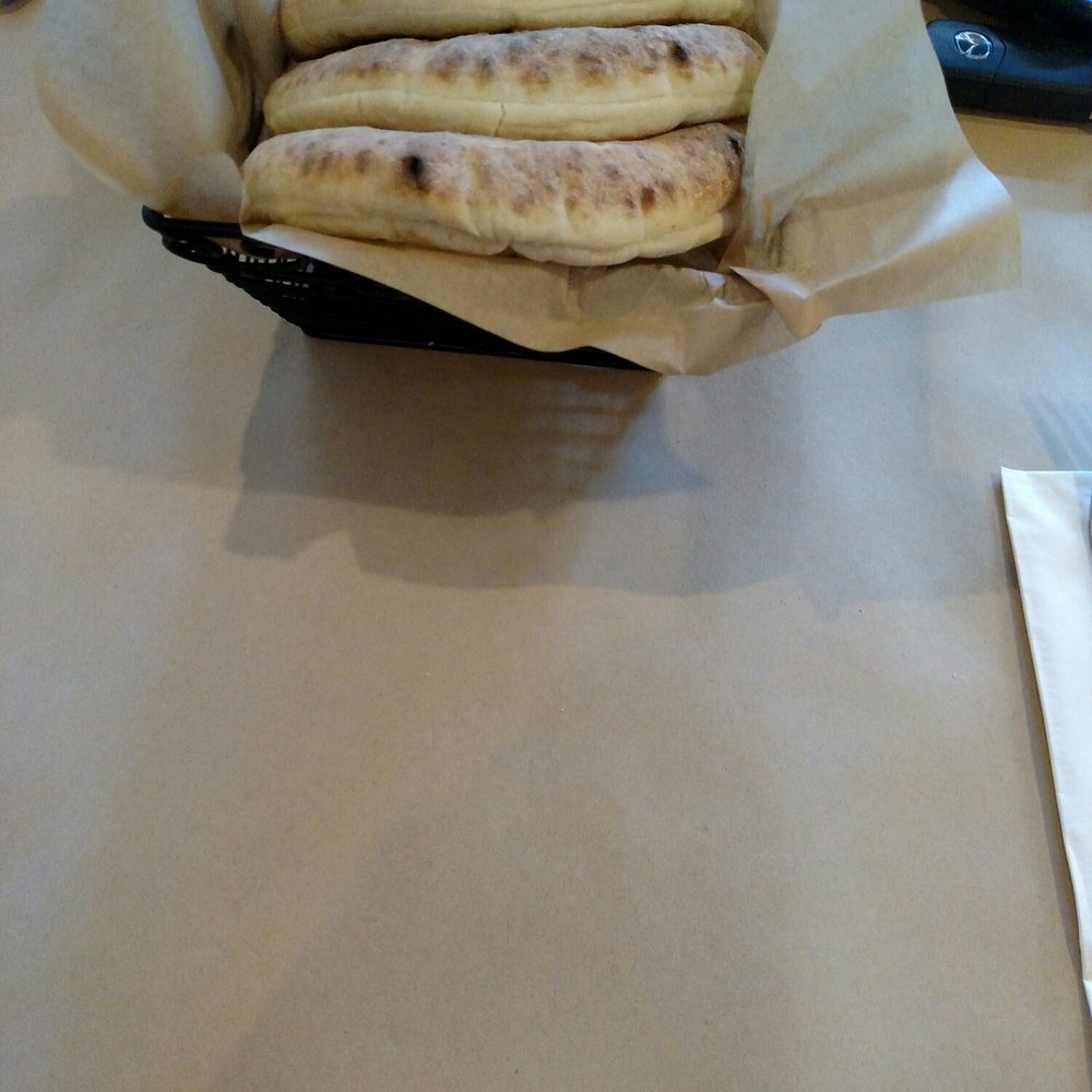 Oren's Hummus - Bready looking pita...:-D - Mediterranean Near Me - Mountain View, California Oren's Hummus - Bready looking pita...:-D - Mediterranean Near Me - Mountain View, California