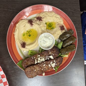 Kinzi - Greek Sampler - Mediterranean Near Me - Mission, Kansas Kinzi - Greek Sampler - Mediterranean Near Me - Mission, Kansas