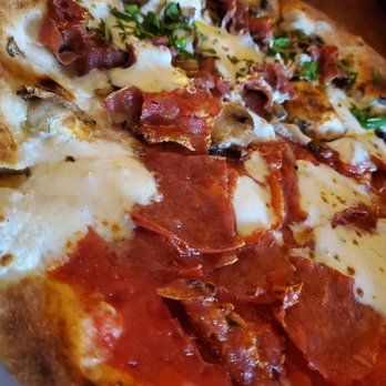 Cibo - Half Tartufata / Half Diavola - Pizza Near Me - Phoenix, Arizona Cibo - Half Tartufata / Half Diavola - Pizza Near Me - Phoenix, Arizona