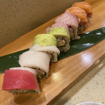 Hashi Gawa - Rainbow Roll - Japanese Near Me - Alameda, California Hashi Gawa - Rainbow Roll - Japanese Near Me - Alameda, California