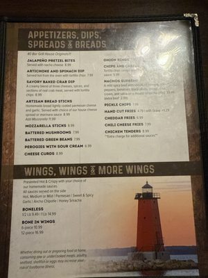 Menu photo 4 The “40” Bar & Grill Manistique, MI Menu photo 4 The “40” Bar & Grill Manistique, MI