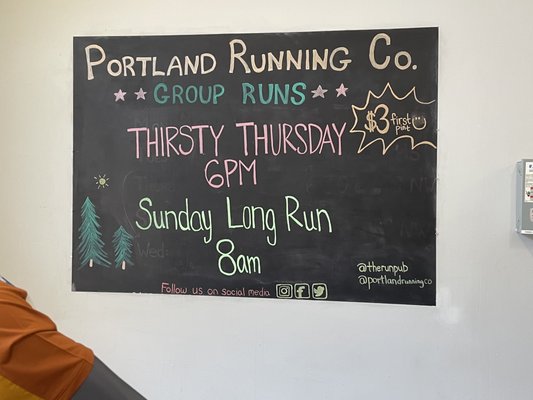 Portland Running Co. + The Run Pub by null