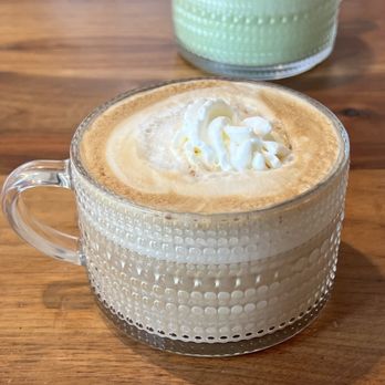 Darlene’s  - 2% milk Latte with whip SD Heavy Cream - Breakfast & Brunch Near Me - Orland Park, Illinois