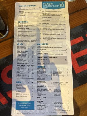 Menu photo 1 Fassler Hall Oklahoma City, OK