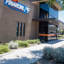 Exterior outside entrance of Desert Financial Credit Union - Gilbert, Arizona Exterior outside entrance of Desert Financial Credit Union - Gilbert, Arizona
