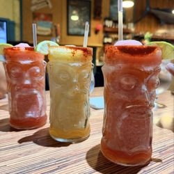 Strawberry Margaritas & Lilikoi Margarita