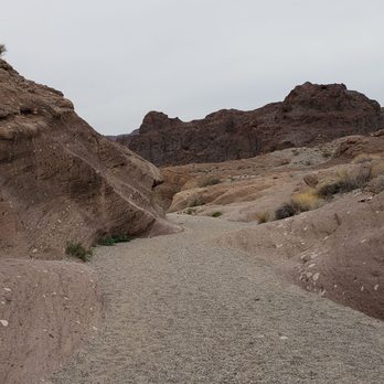 Liberty Bell Arch - The wash at the early parts of the hike - Hiking Near Me - Boulder City, Nevada Liberty Bell Arch - The wash at the early parts of the hike - Hiking Near Me - Boulder City, Nevada
