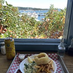 The Fishery - GF cod n chips dinner