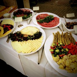 The Silk Road - Antipasto buffet with artisanal cheeses and cured charcuterie