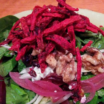 Scaddabush - These deep fried beet bits were the best. Notice the walnuts are more plentiful than the cheese. - Italian Near Me - Richmond Hill, Ontario Scaddabush - These deep fried beet bits were the best. Notice the walnuts are more plentiful than the cheese. - Italian Near Me - Richmond Hill, Ontario