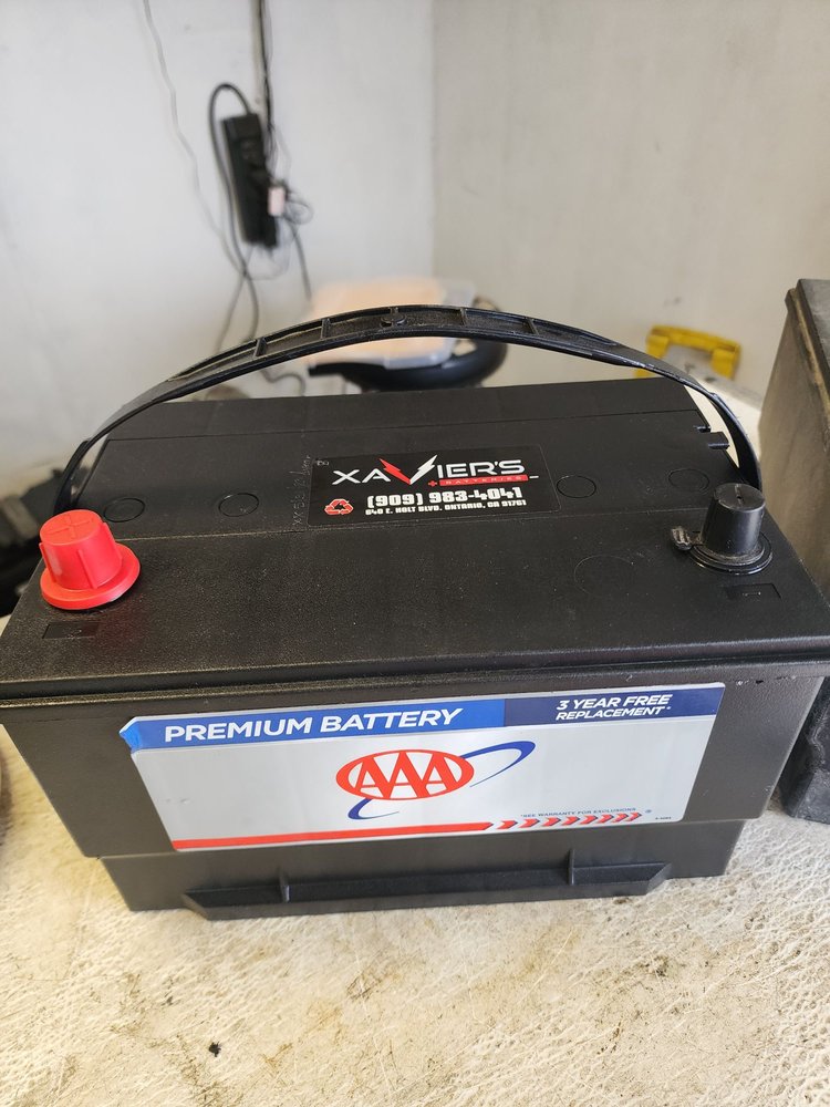 XAVIER’S BATTERIES Updated August 2024 640 E Holt Blvd, Ontario