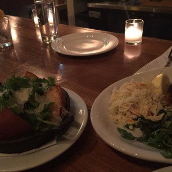 Peaches Grand - Parmesan Brioche and Blue Crab  cake - Seafood Near Me - Brooklyn, New York