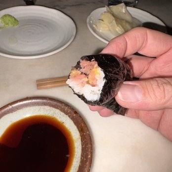 Sushi Note - Last feature of omakase is fatty tuna hand roll with pickled daikon: 5 star - Sushi Bars Near Me - Los Angeles, California Sushi Note - Last feature of omakase is fatty tuna hand roll with pickled daikon: 5 star - Sushi Bars Near Me - Los Angeles, California
