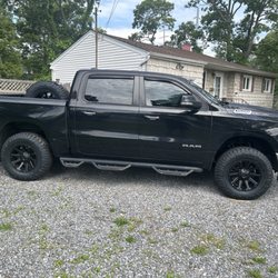 Shotgun Offroad - Lift kit tires and rims spare tire holder