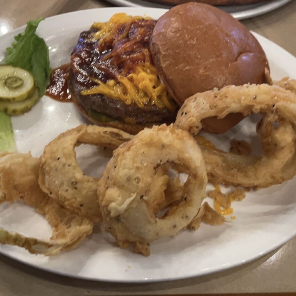 TwoRows Classic Grill - Theta burger, Onion rings - American Near Me - Allen, Texas TwoRows Classic Grill - Theta burger, Onion rings - American Near Me - Allen, Texas
