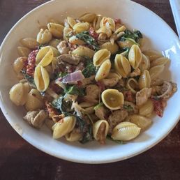 Tuscan Arrabbistta, creamy and savory. Tuscan Arrabbistta, creamy and savory.