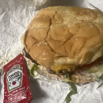 Frugals - Frugal burger with cheese and tomatoes added - Fast Food Near Me - Port Angeles, Washington Frugals - Frugal burger with cheese and tomatoes added - Fast Food Near Me - Port Angeles, Washington