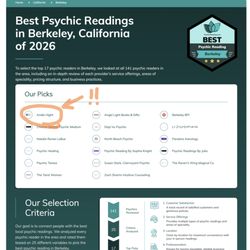 Andie Hight, Psychic Medium - Andie has ranked #1 in PsychicReading.com's annual review from 2022-2026!