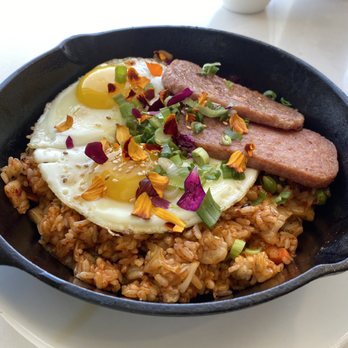 Bites & Bashes Cafe - Kimchi fried rice. Yum! - Cafes Near Me - Lomita, California