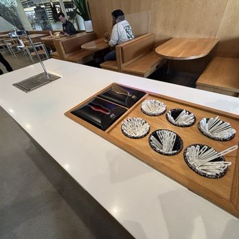 sweetgreen - Healthy Salads, Wraps, and Bowls - Water, utensils and napkins - Salad Near Me - Hackensack, New Jersey