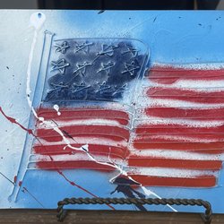 God Bless America. By Irena from Ukraine.
