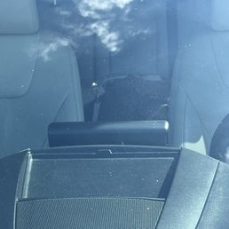 The two photos of the damage and the 6min windshield REPAIR.  We are very happy with their service.  Show them some  LOVE!