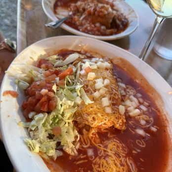 Los Dos Potrillos - Ala cart Chicken Enchiladas - Mexican Near Me - Castle Rock, Colorado