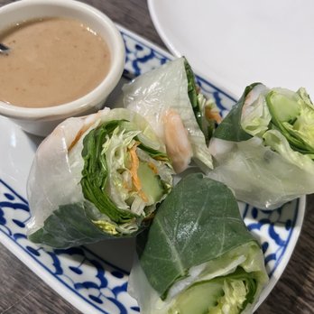 Sawasdee Thai Restaurant - 2 Piece Fresh Spring Rolls - Thai Near Me - Sparks, Nevada