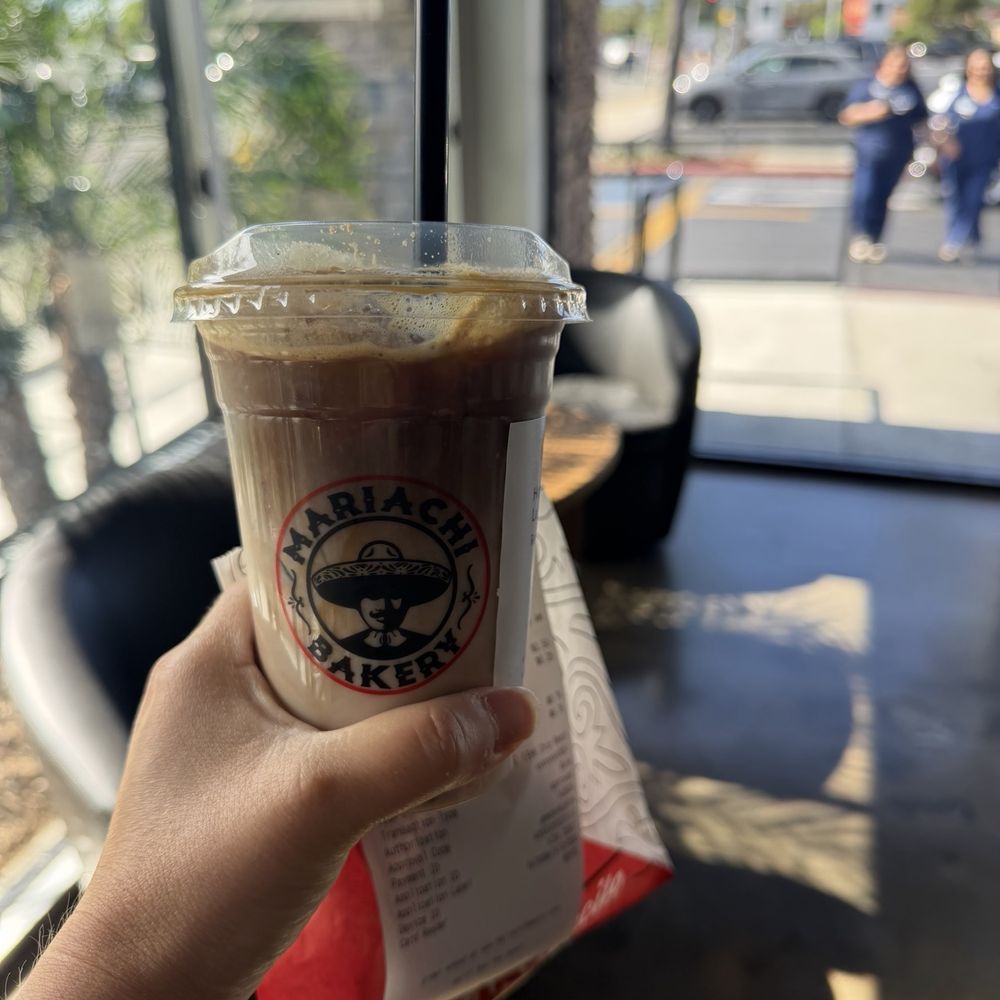 Mariachi Bakery - My Horchata Latte iced - Coffee & Tea Near Me - Reseda, California