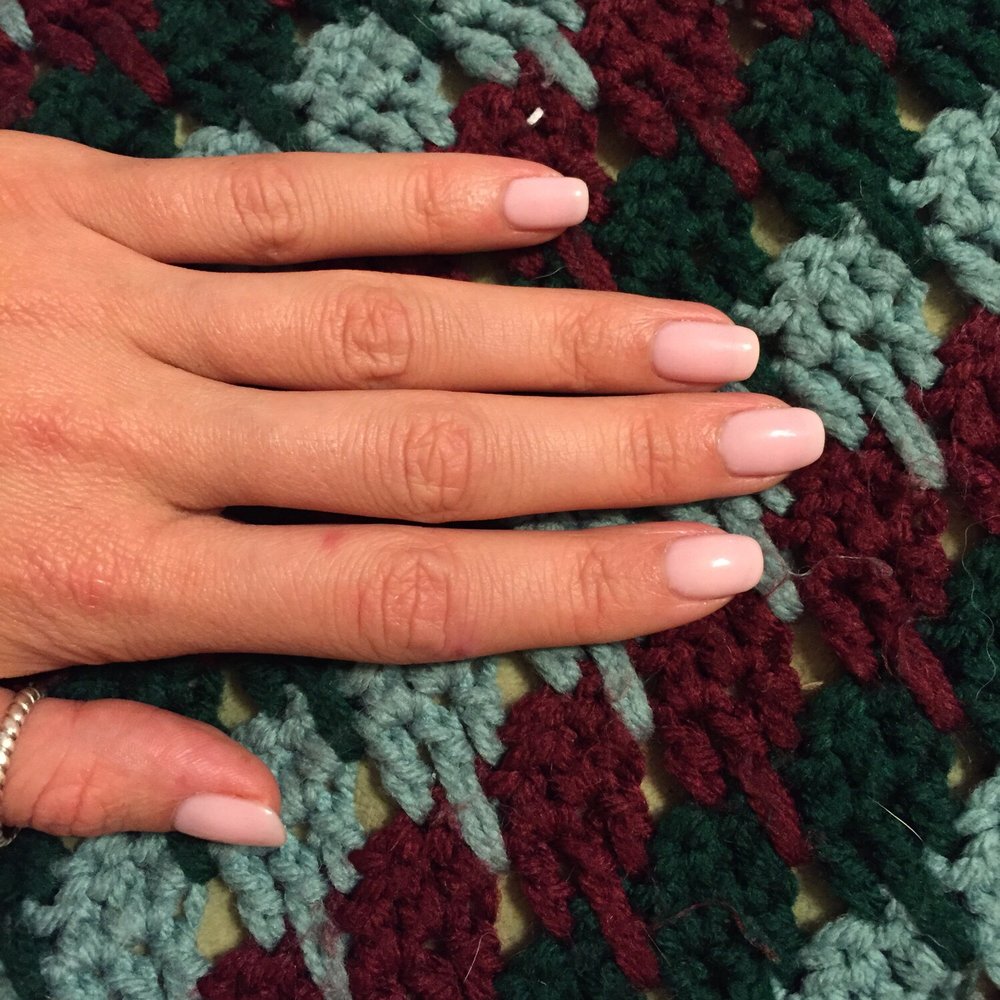Le's Nails & Spa - Shellac manicure in OPI bubble bath by Kim! - Nail Salons Near Me - Memphis, Tennessee Le's Nails & Spa - Shellac manicure in OPI bubble bath by Kim! - Nail Salons Near Me - Memphis, Tennessee